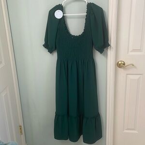 NWT Hill House Home Louisa Nap Dress in Botanical Garden Crepe